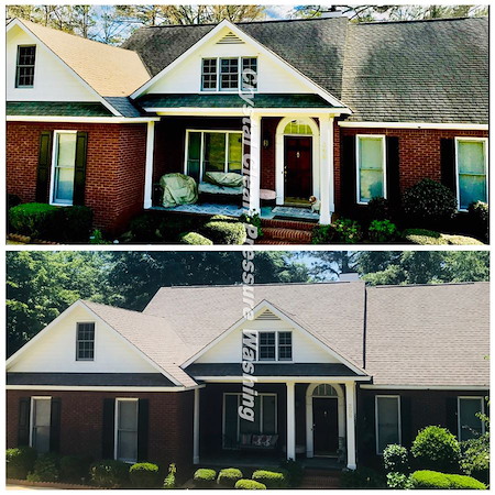 Is soft washing or pressure washing better for roof cleaning in orland park